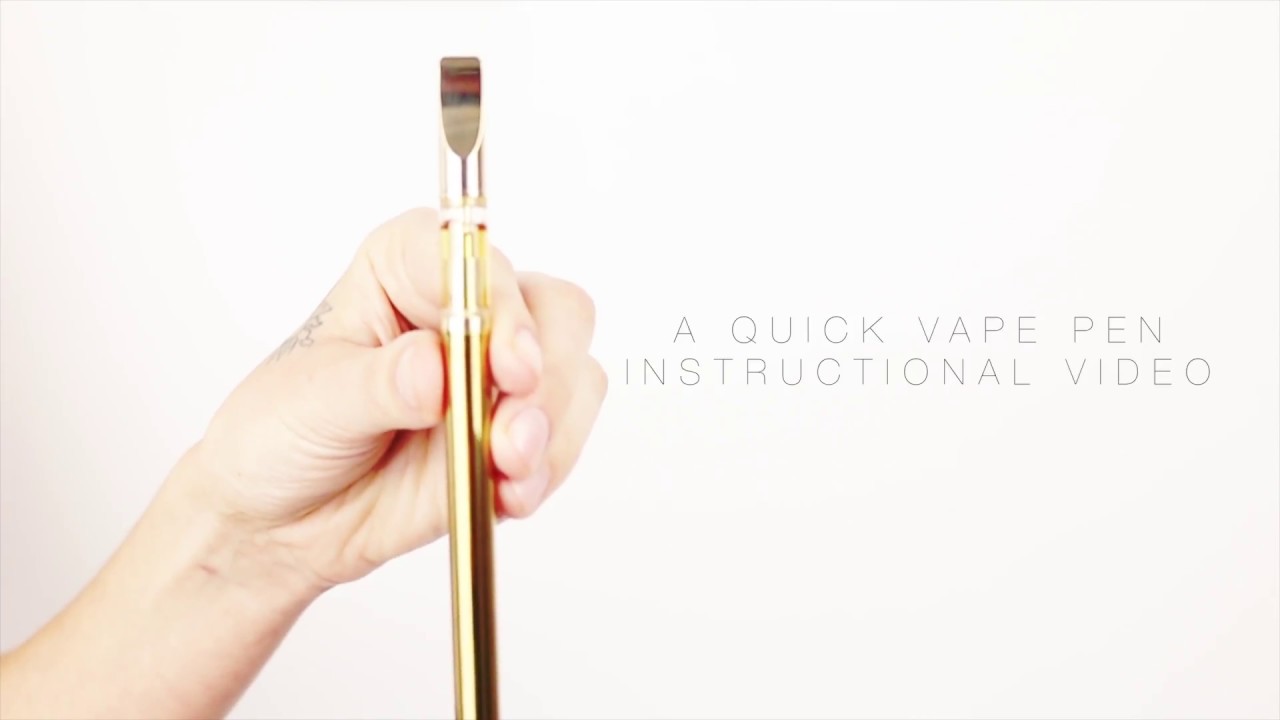 EDEN Vape Pen - How To Video