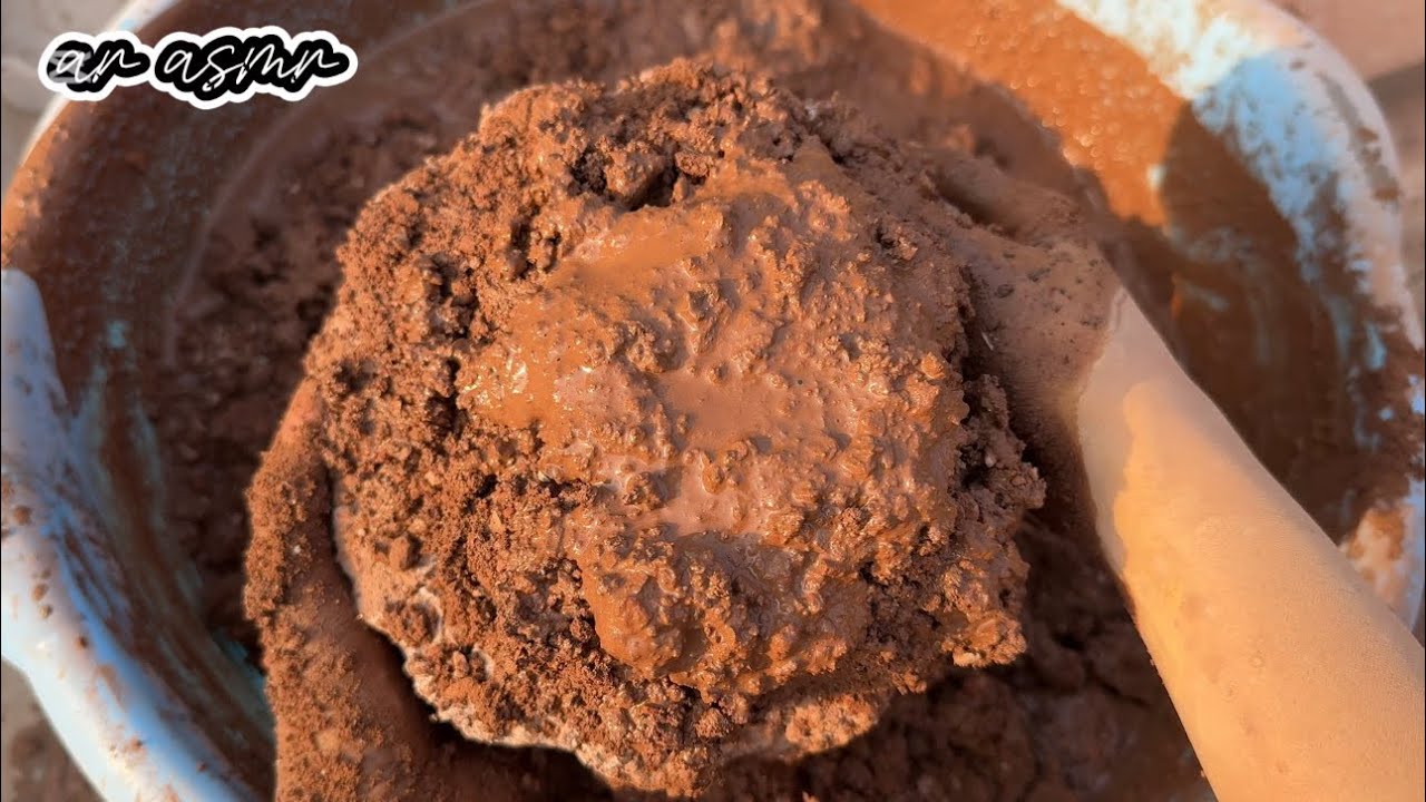 🌼water dipping series #4 || stony red dirt water crumbling with dipping satisfying 🔥bombastic
