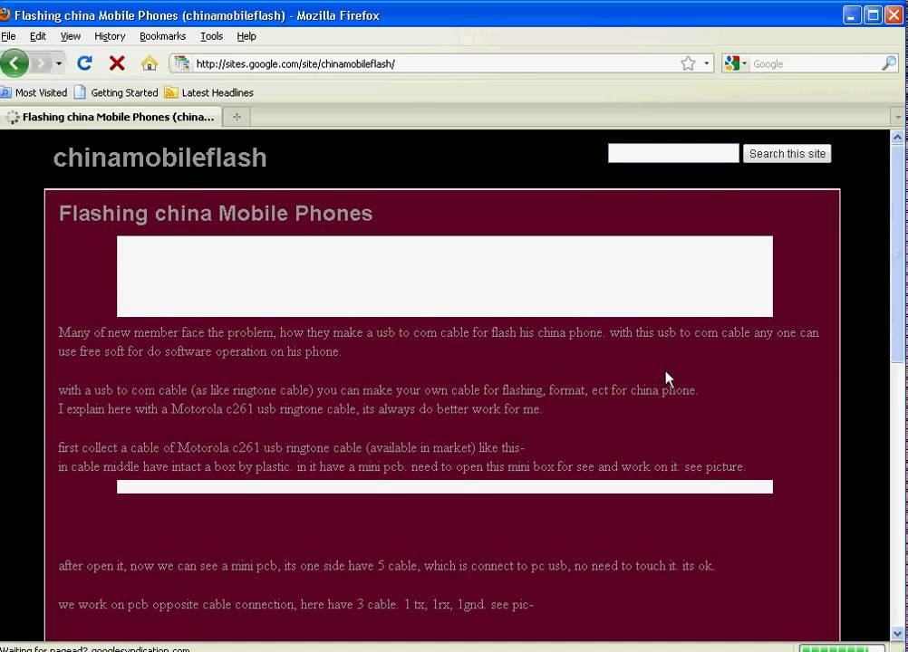 China Mobile flashing without a box (easy method) with cracked software.avi