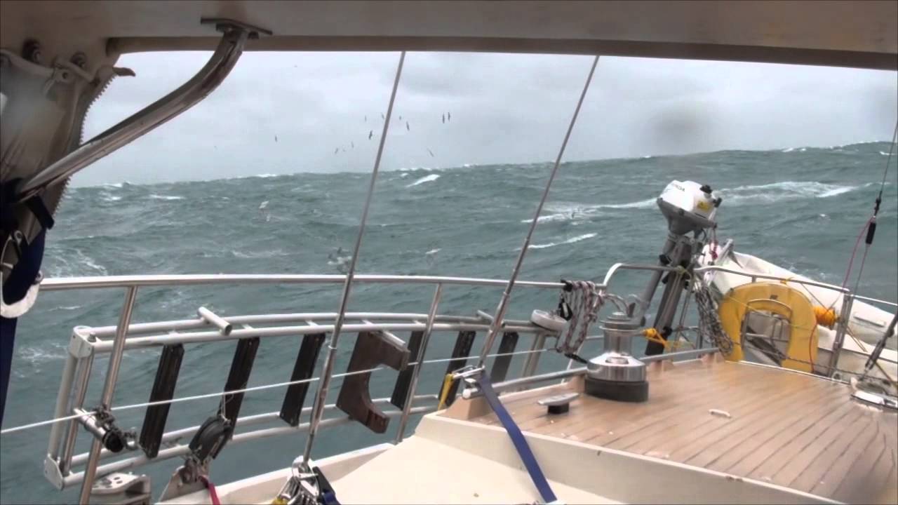North Atlantic storm, up to 60 knots, 11 Beaufort