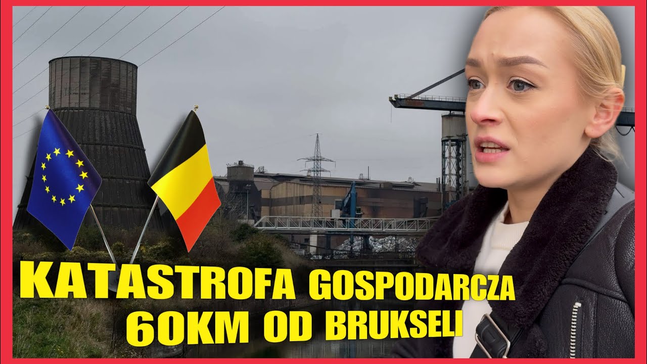 Ludzie są BEZROBOTNI, a fabryki OPUSZCZONE w pobliżu Brukseli! Charleroi – wstyd Belgii!