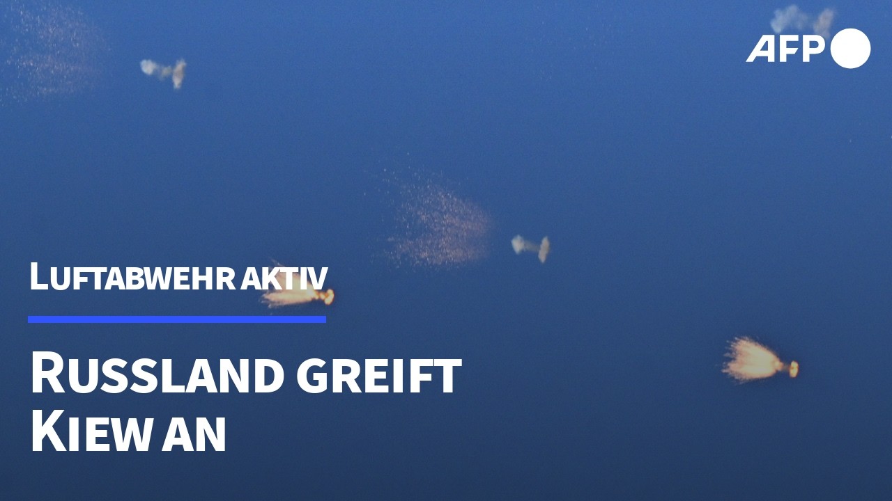 Russland greift Kiew am helllichten Tag an | AFP