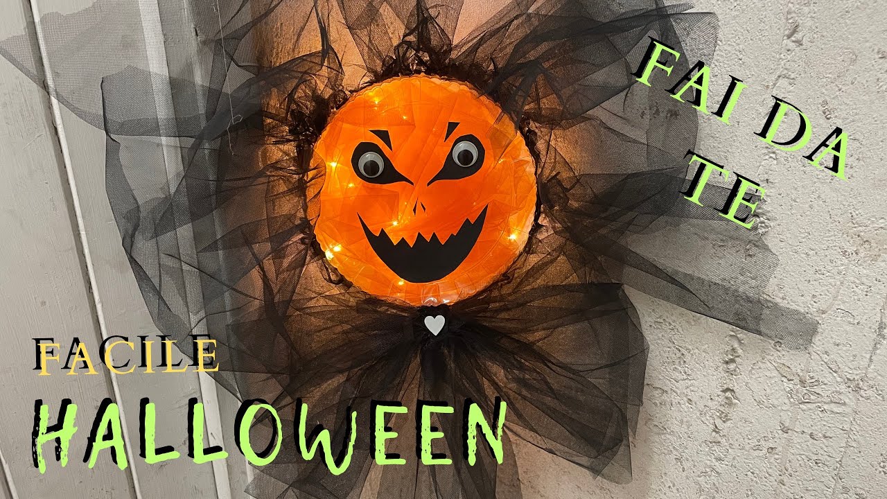 Halloween fai da te - fuoriporta da paura!👻