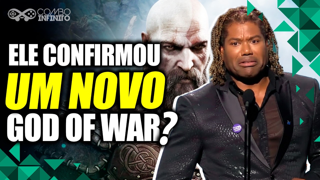 NOVO GOD OF WAR No meio do ano? Ator PODE ter deixado escapar!