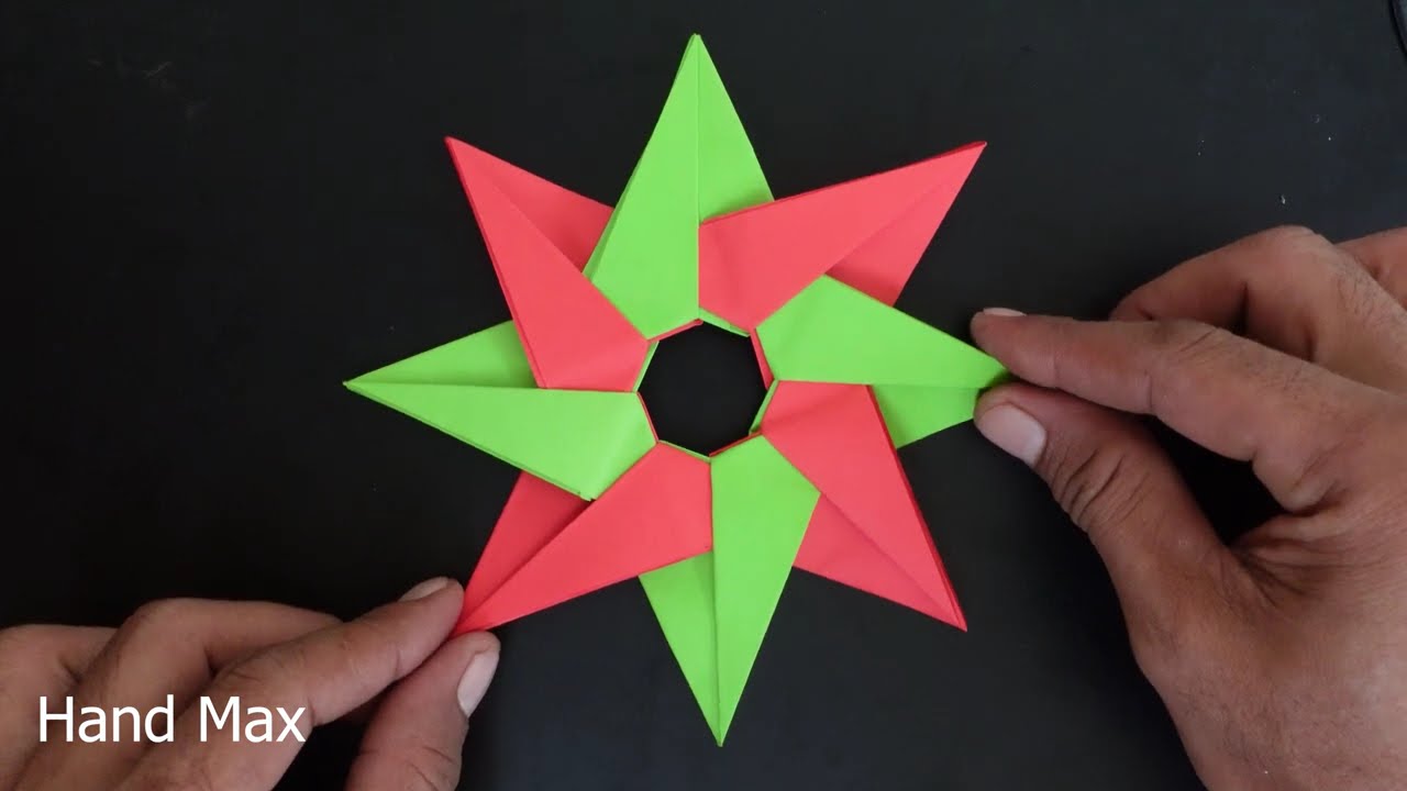 Origami Ninja Star 8 Pointed Shuriken