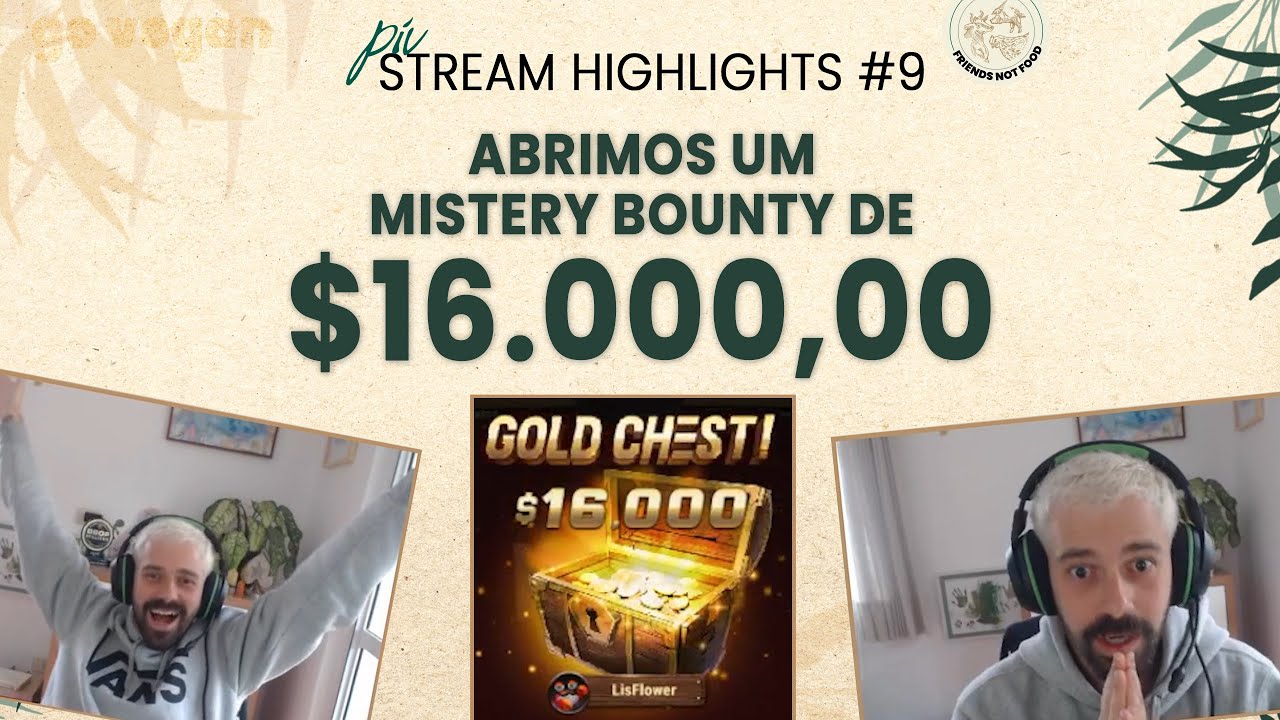 ABRIMOS UM MISTERY BOUNTY DE $16000 | Stream Highlights | LIPEPIV