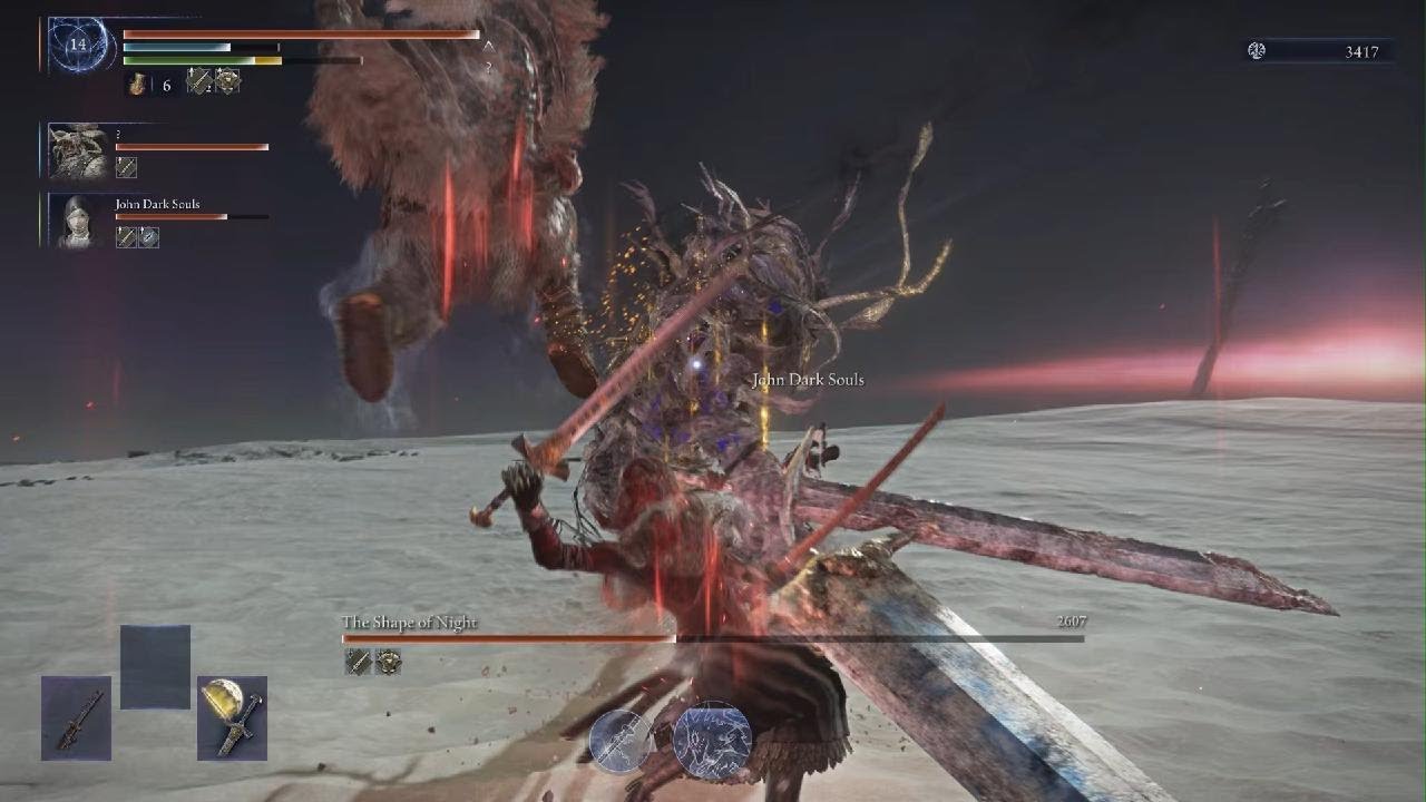 Casual parries boss