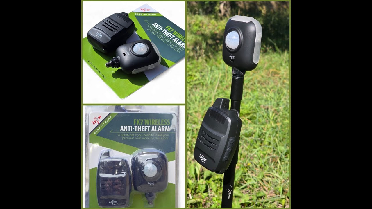 Унікальний сигналізатор з датчиком руху Carp Zoom FK7 Wireless Anti-Theft Alarm