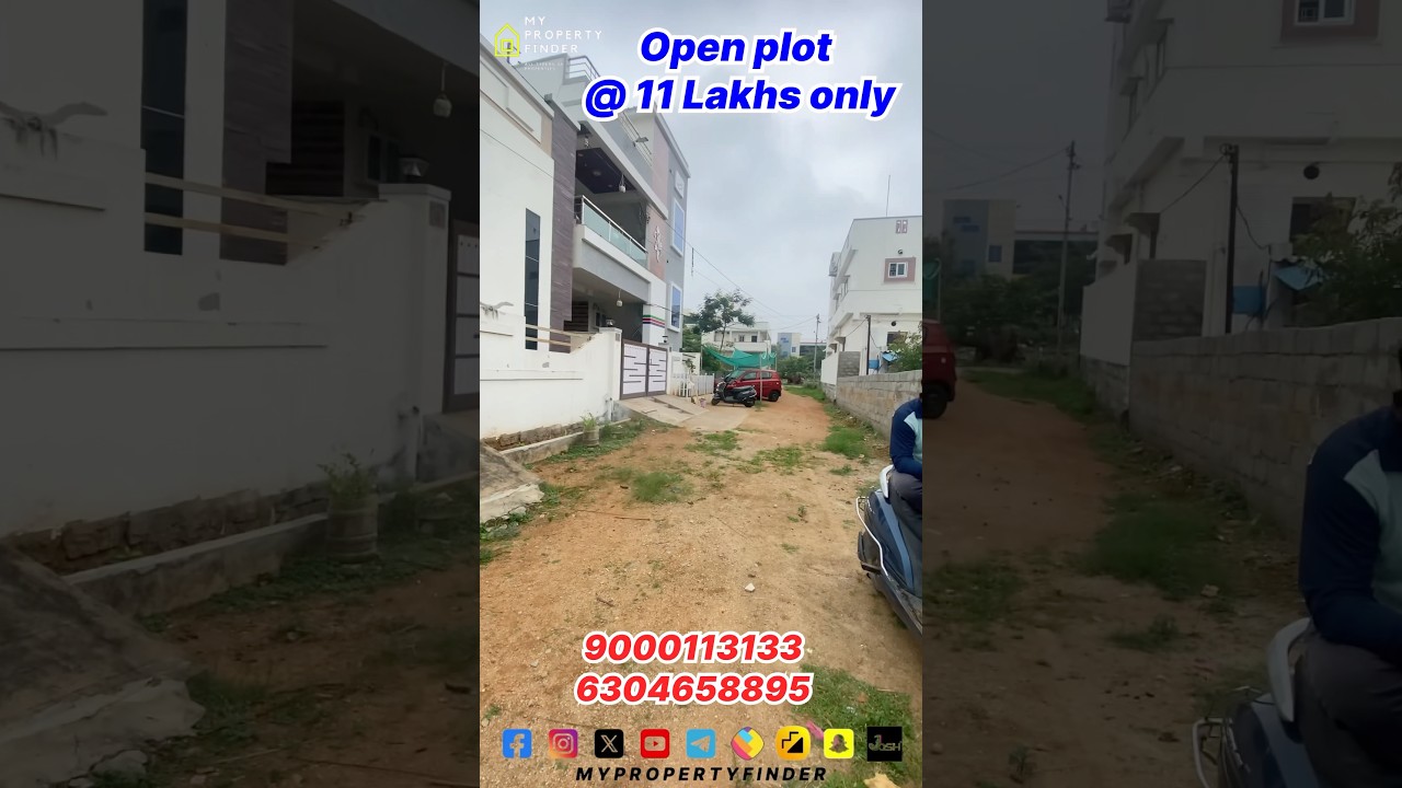 Open plot @ 11 Lakhs only ||