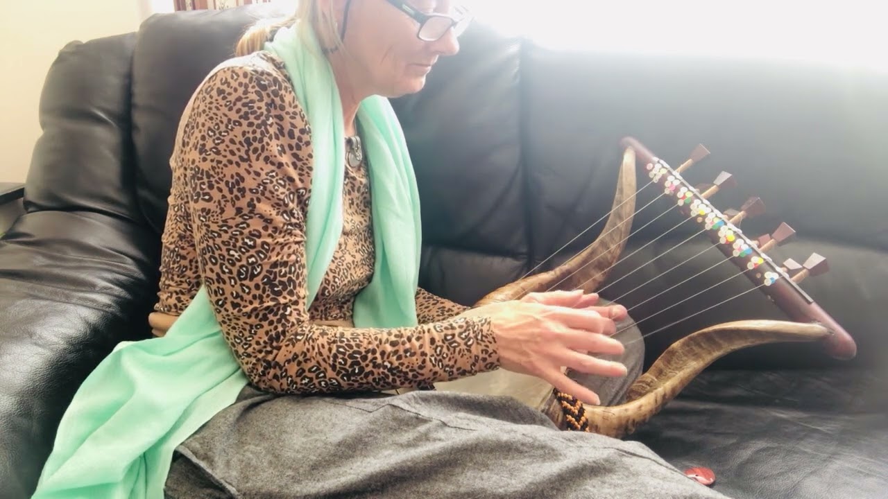 Egyptian Reiki-Seichem Asmr  Hathor Temple Meditation & Lyre