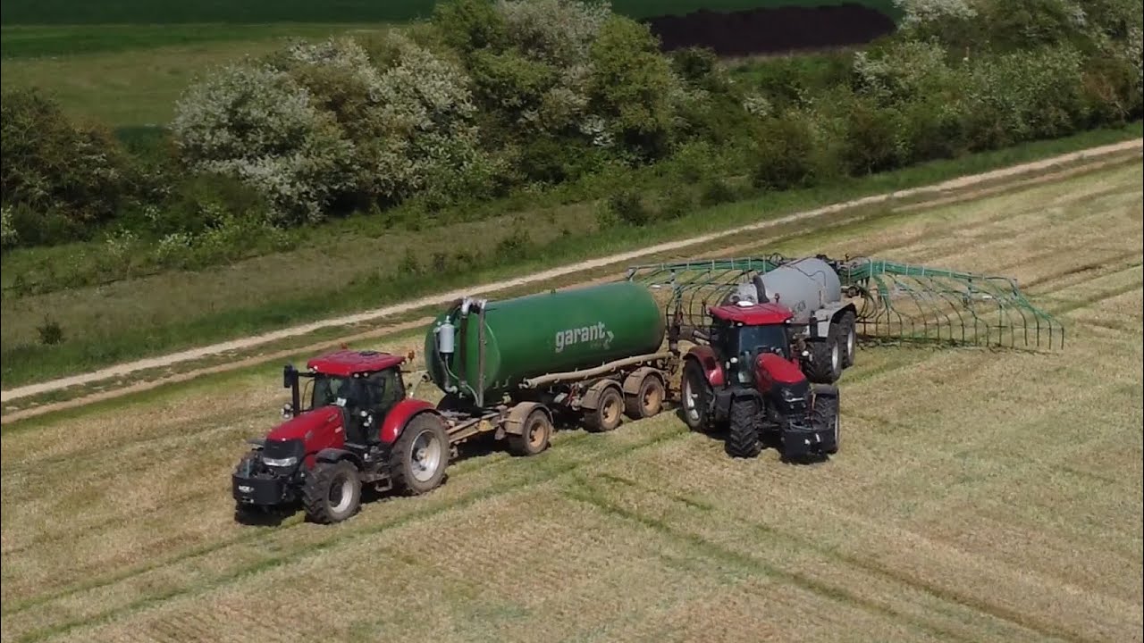 Epandage digestat liquide et les semis de maïs au strip-till en Beauce🌱