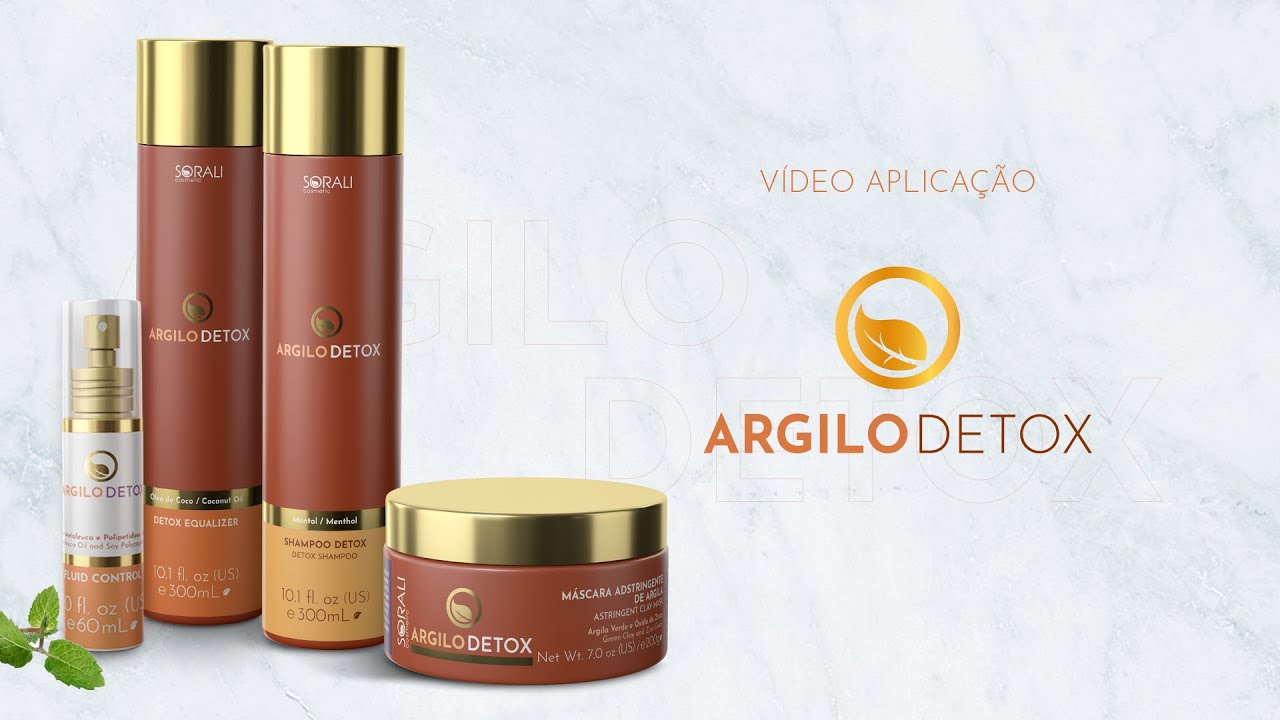 COMO FAZER DETOX CAPILAR | Argilo Detox Sorali Cosmetic