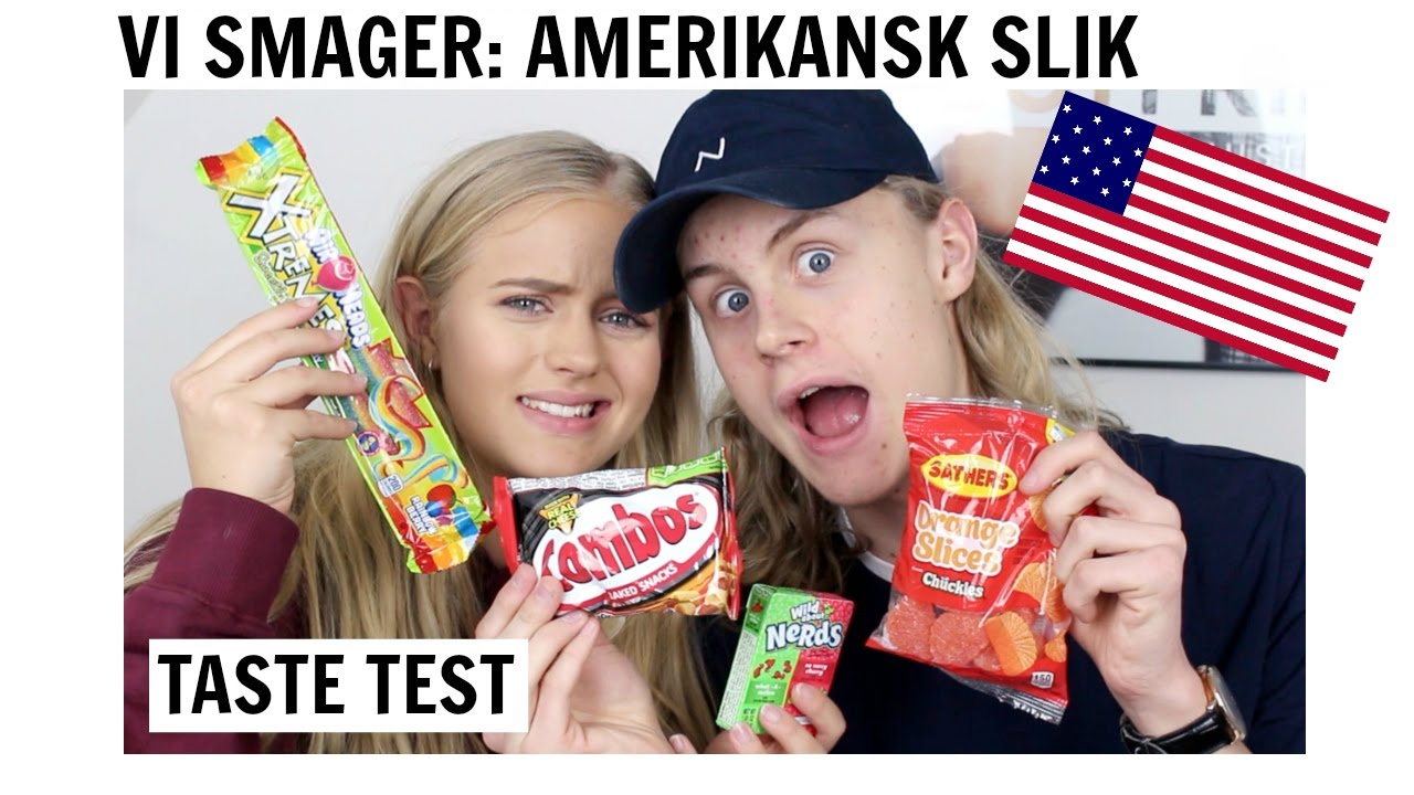 TASTE TEST - AMERIKANSK SLIK