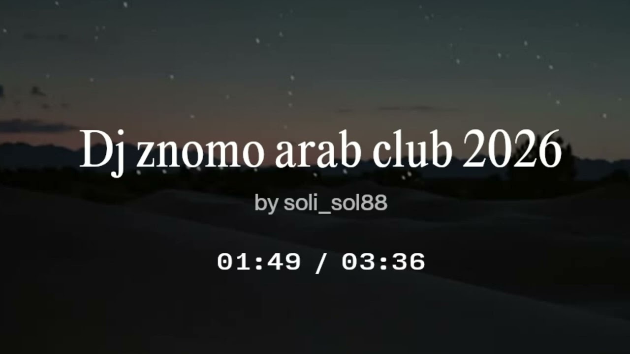 Arabic Oriental Trance Dj Znomo | Best Middle Eastern Electronic Music