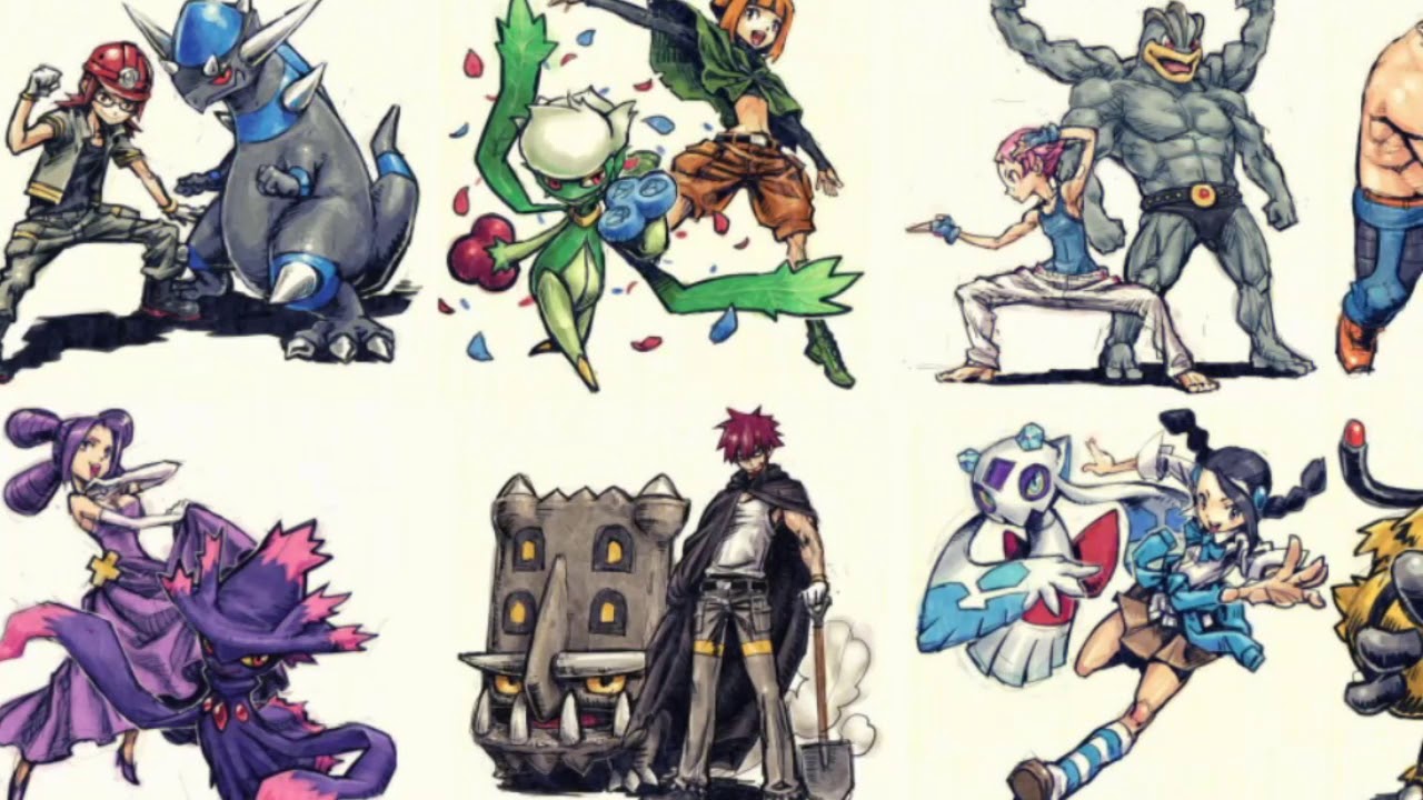 Pokemon D/P/P Remix: Gym Leader Battle