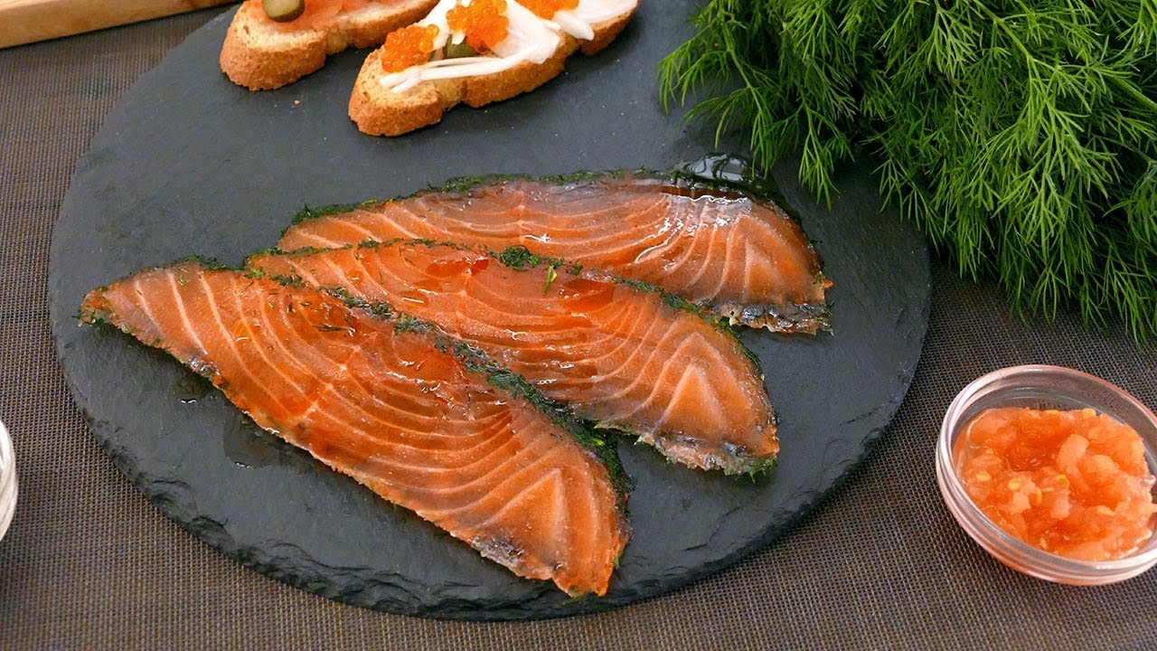Salmón marinado, ¡al estilo noruego! - Cocinatis