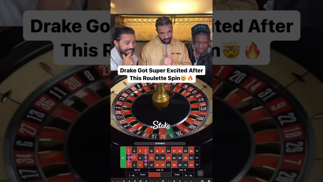 Drake Plays High stake Roulette..