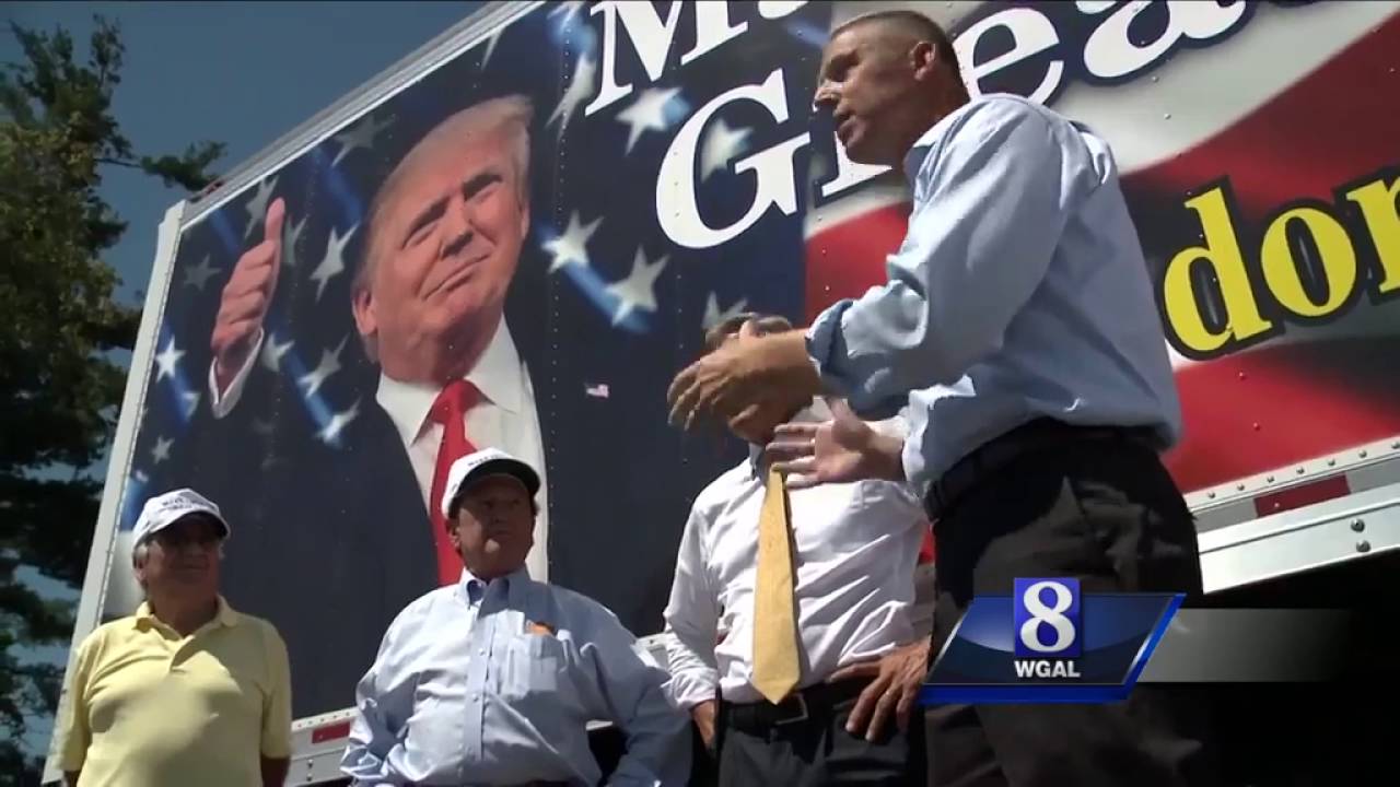 York's 'Maple Donuts' rallies for Trump