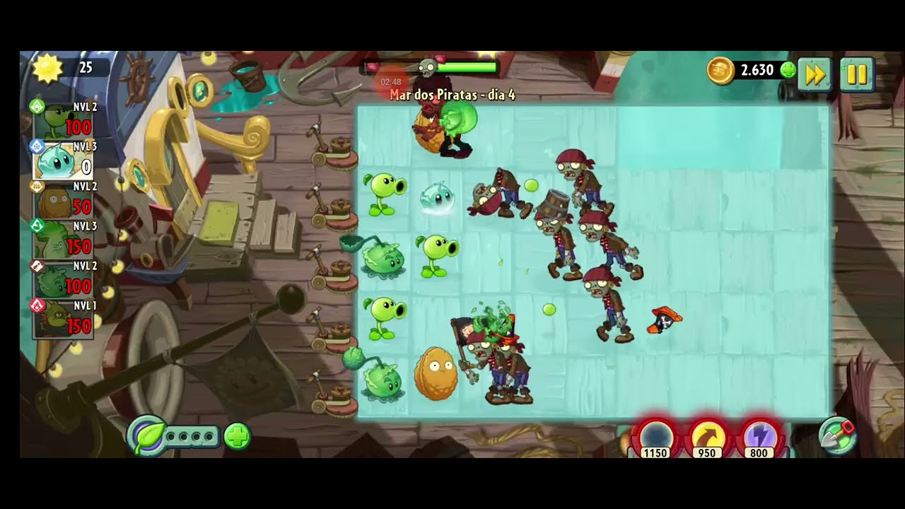 Platas vs zobies ep 2