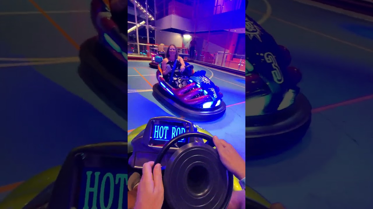 Cruise Ship Bumper Cars POV! Best Bumps Only!