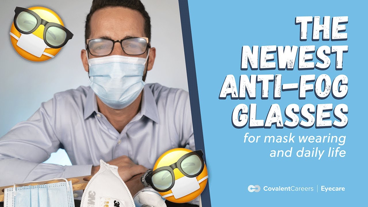 The Newest Anti-Fog Glasses from Essilor - for Mask Wearing and Daily Life