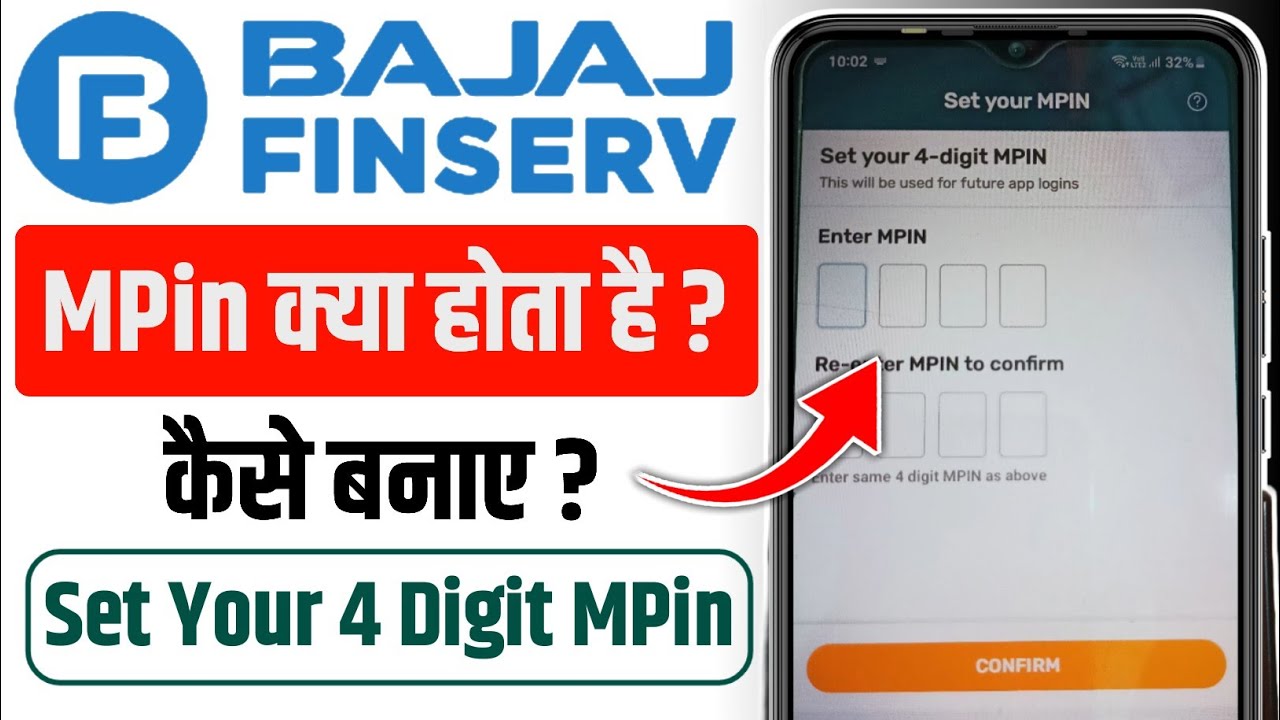 bajaj finance me set your 4 digit mpin aa jaye to kya kare | bajaj finserv mpin set video 2025 hindi
