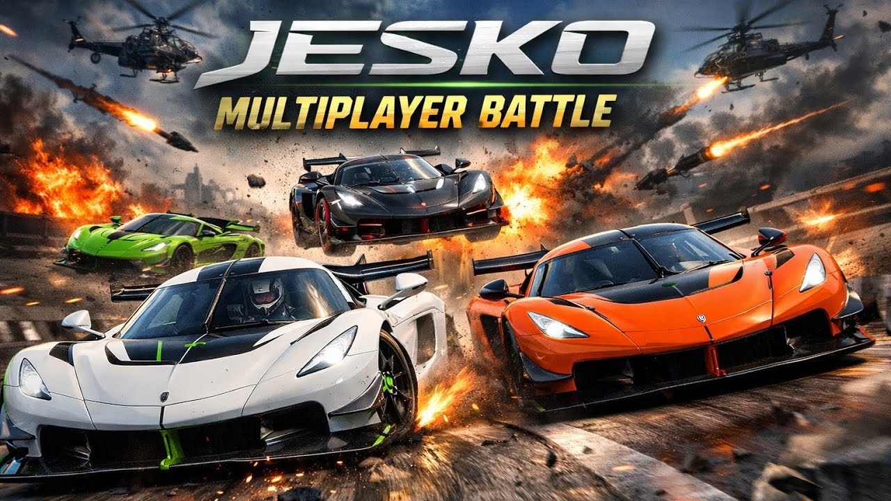 Jesko Absolute Multiplayer Battle