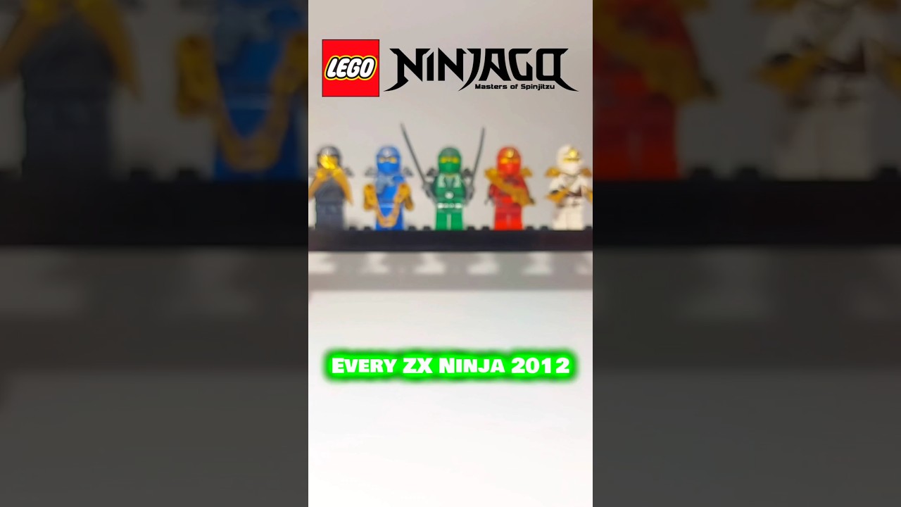 Every Lego Ninjago ZX Minifigure! 