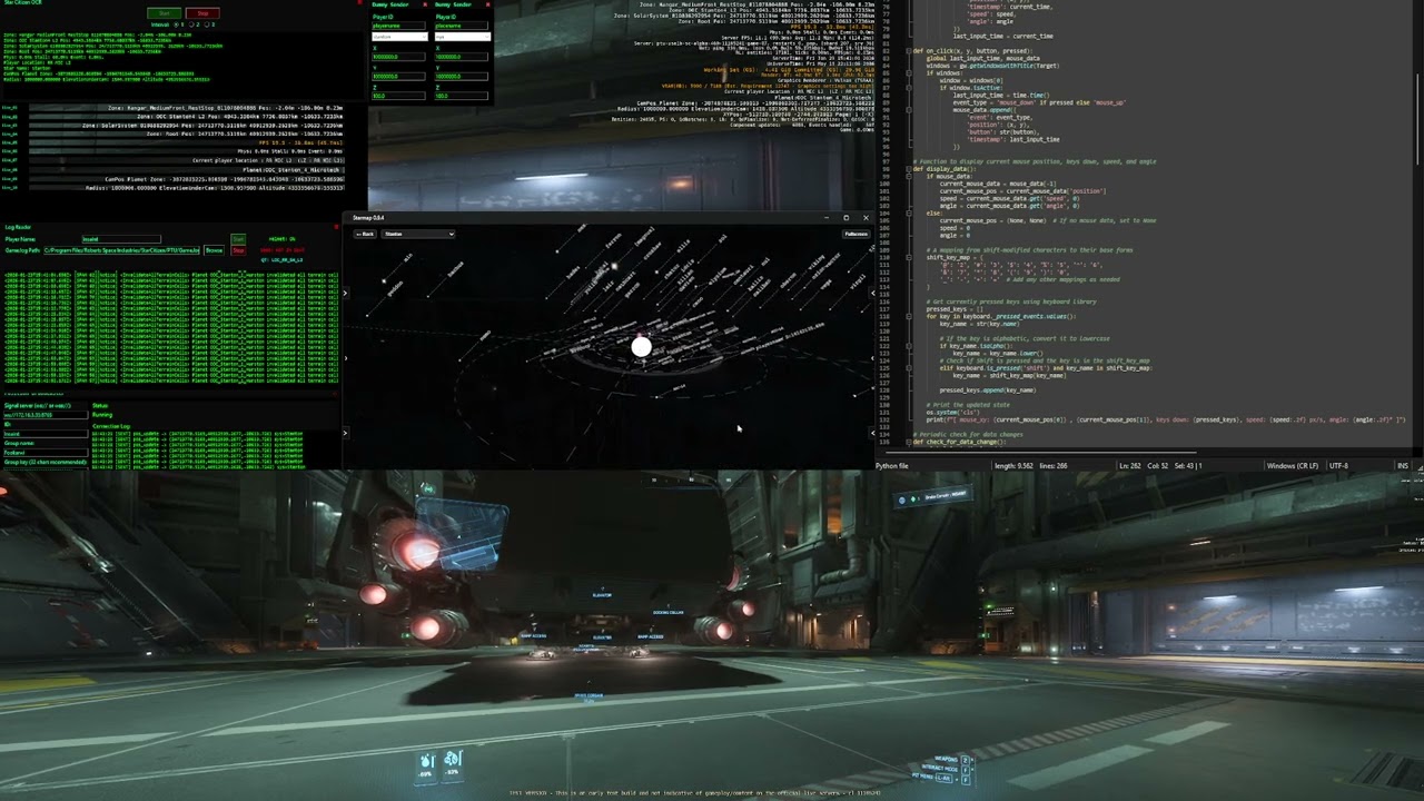 Star Citizen External Starmap + OCR