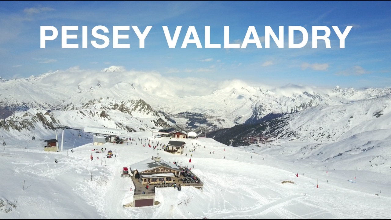 Skiing in Peisey-Vallandry Pt. 1 | DJI Mavic Pro