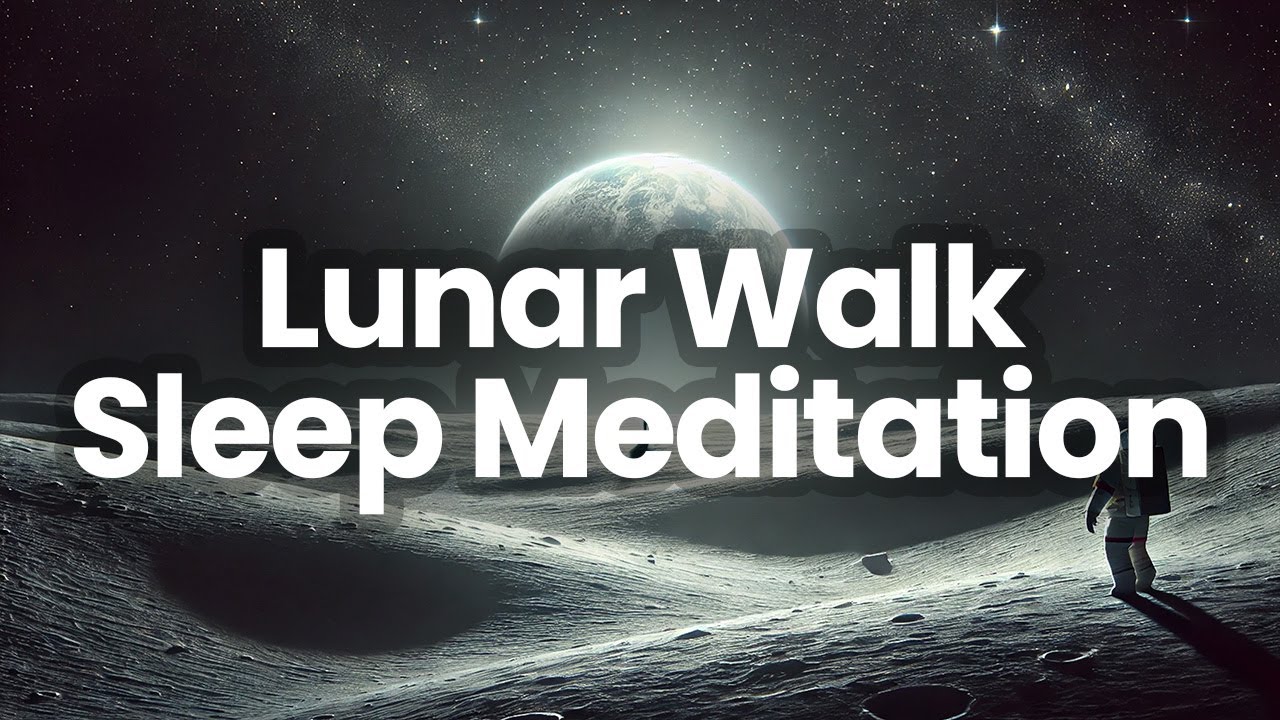Float in Lunar Tranquility | Sleep Journey to the Moon’s Surface