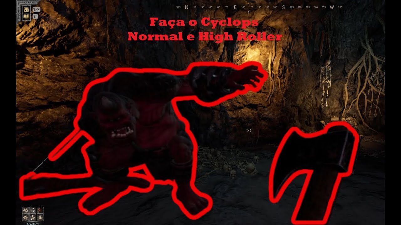 Como Matar o Cyclops Normal e High Roller