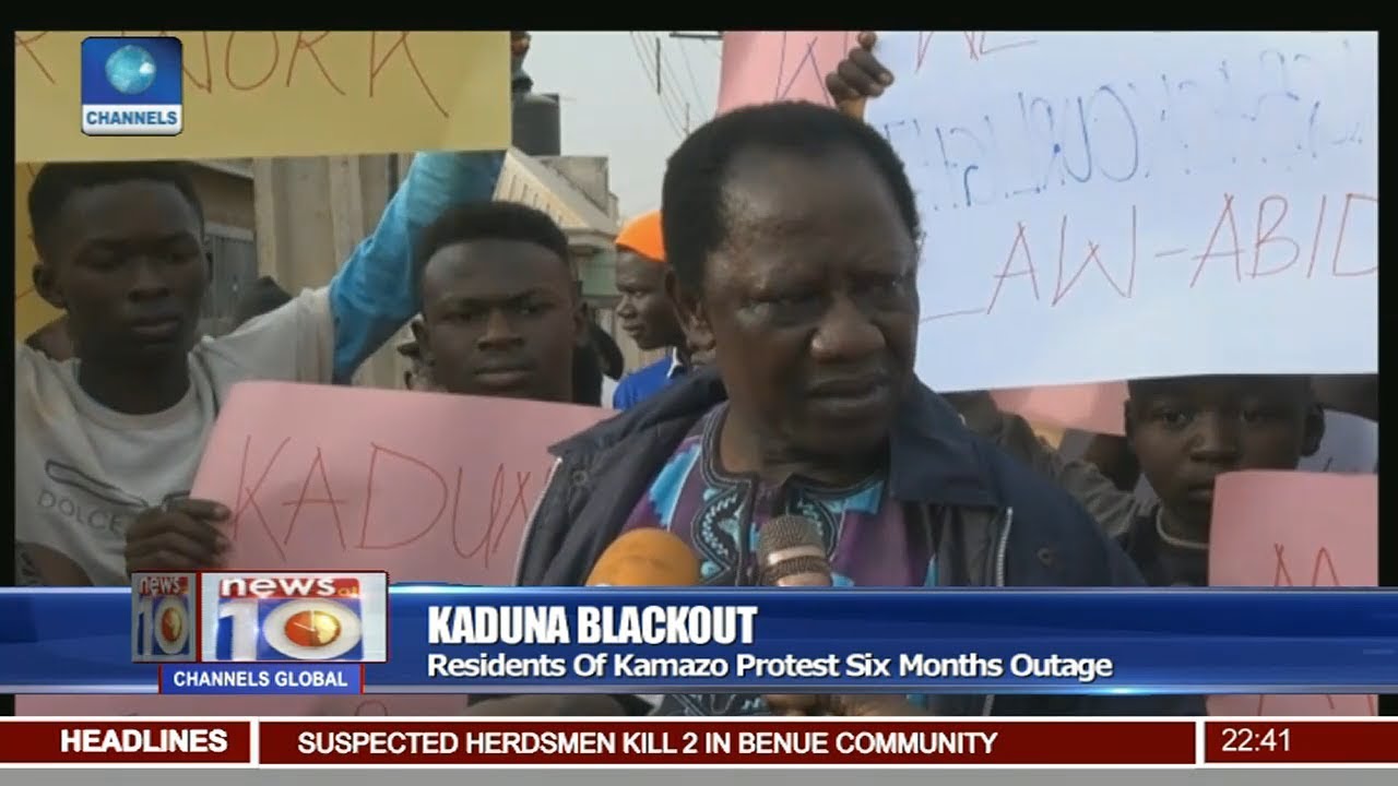 Residents Of kamazo In Kaduna Protest Six Months Power Outage Pt 3 | News@10 |