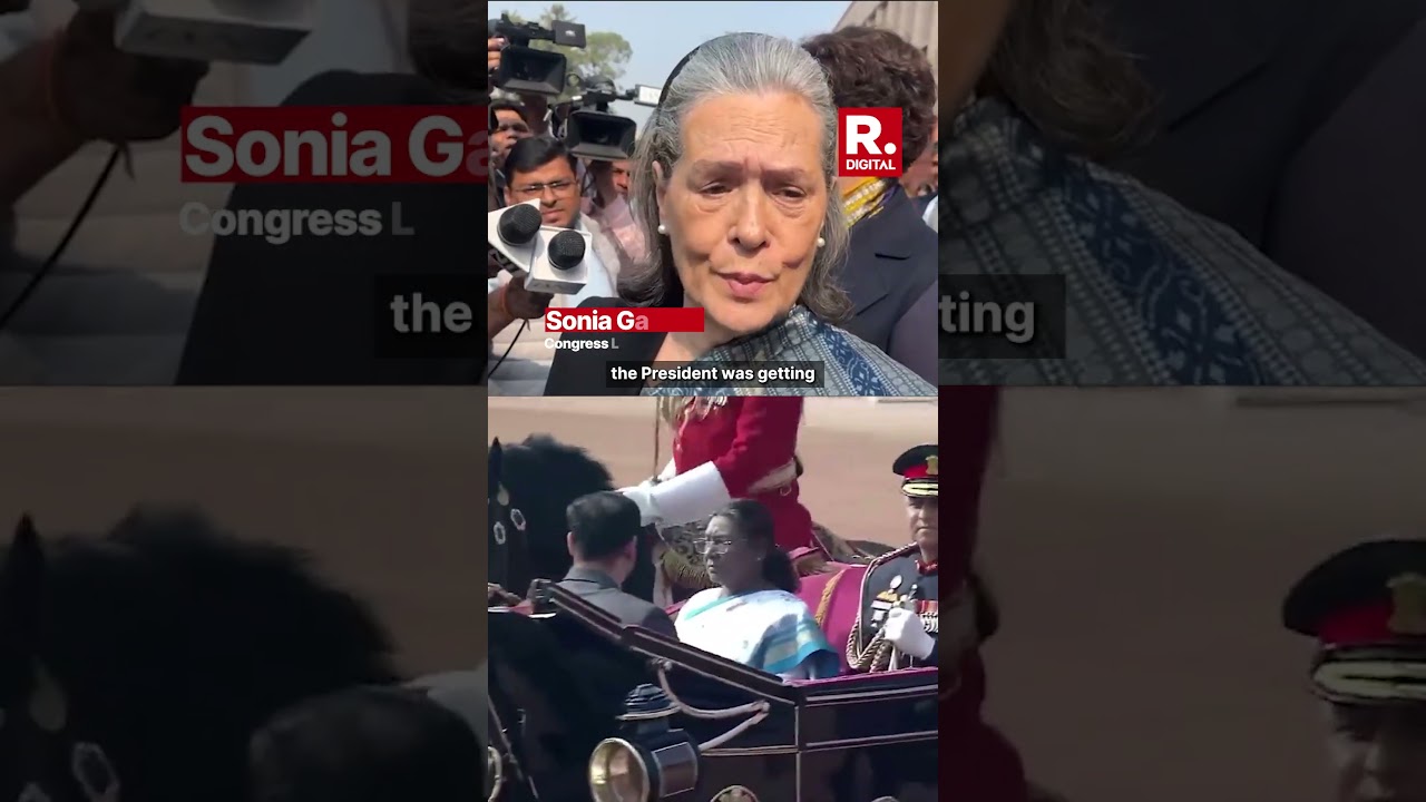 Sonia Gandhi Insults President Of India: Poor Lady, The President, Was Tired At The End