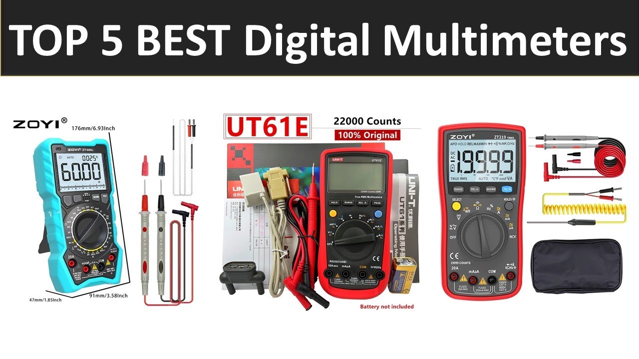 TOP 5 BEST Digital Multimeters 2026