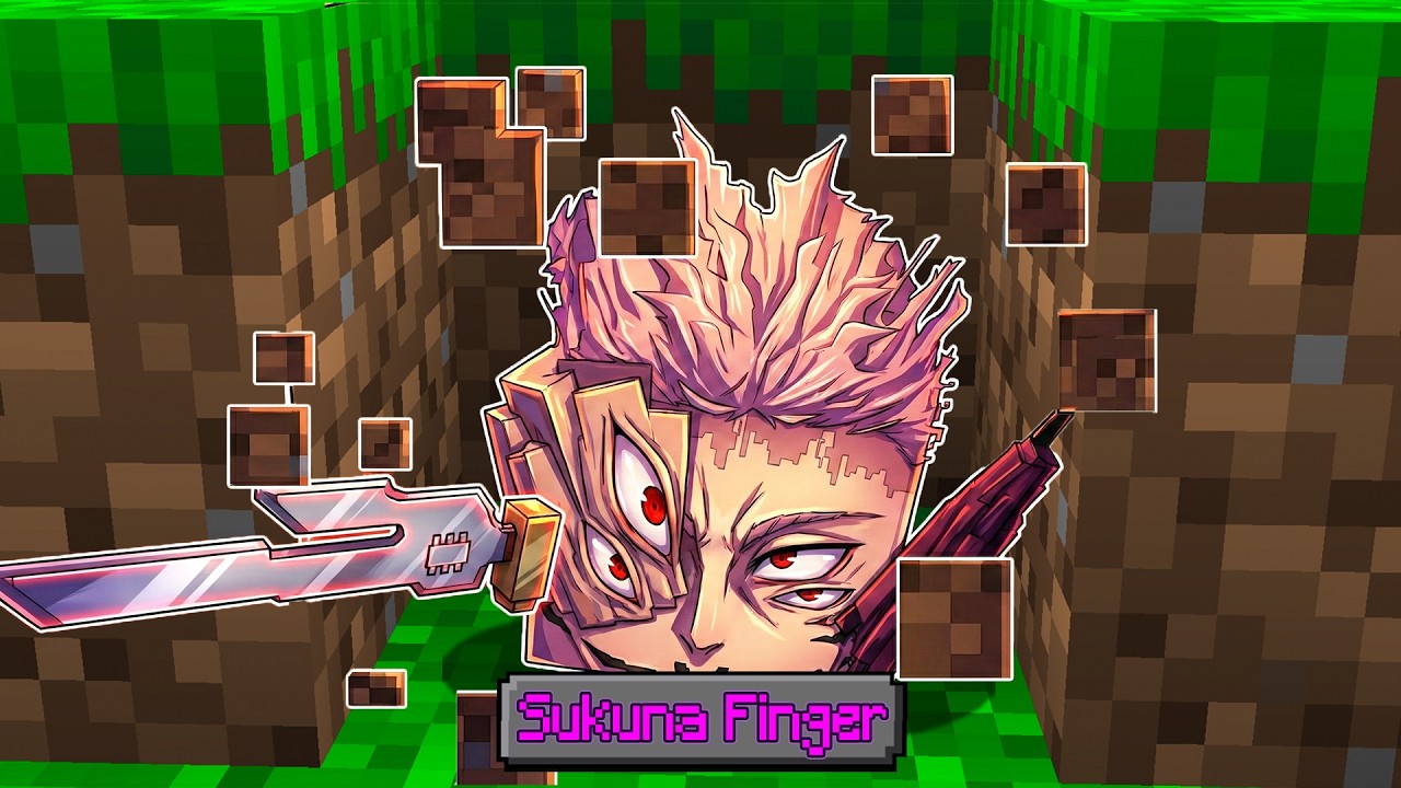 os DROPS SÃO Jujutsu Kaisen no Minecraft!
