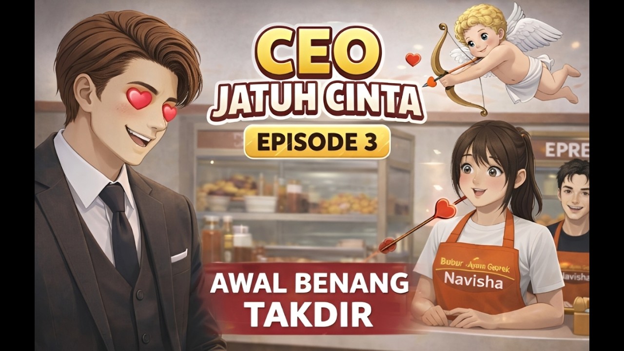 Awal Benang Takdir Tukang Bubur & CEO Episode 3 @kisahmalam-malam 
