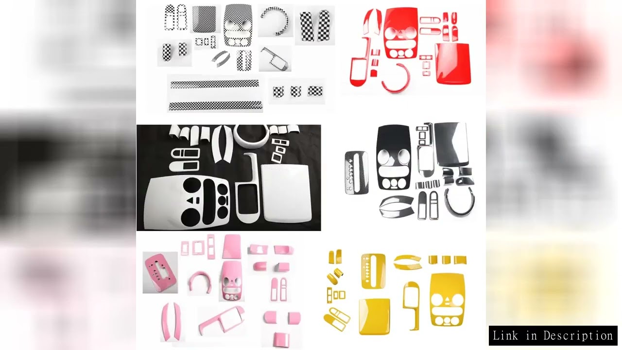 For Volkswagen Beetle 2003-2011 Interior Accessories center control Panel Cover Steering Wheel trim