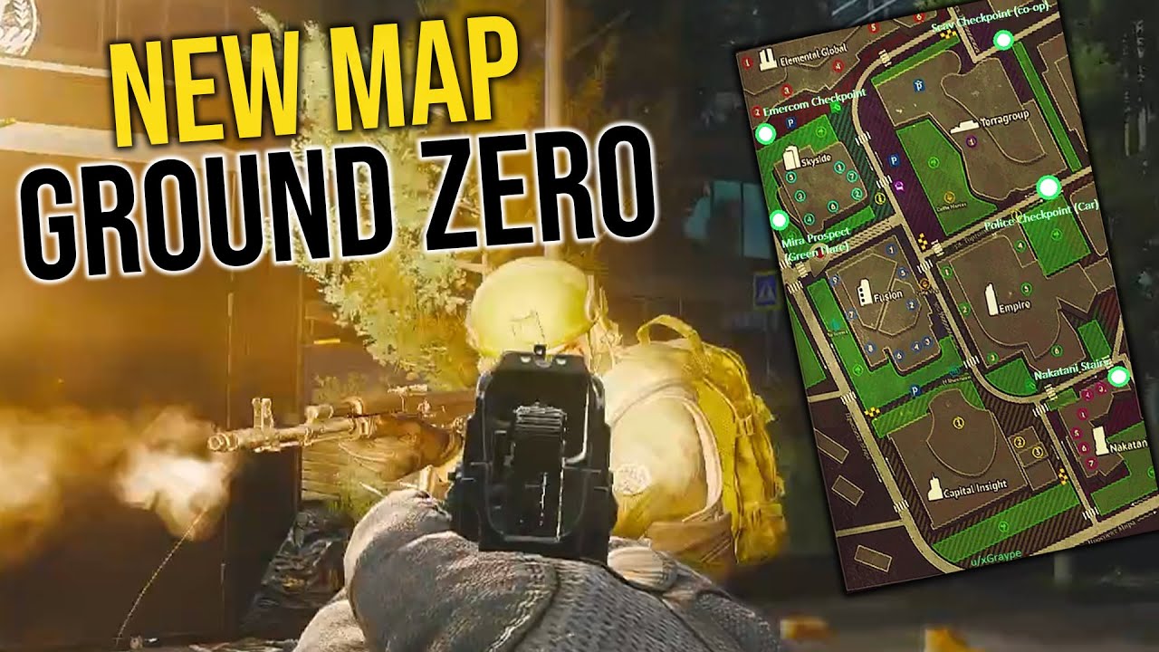 NEW MAP GROUND ZERO IS A BATTLEFIELD (4 Quests)
