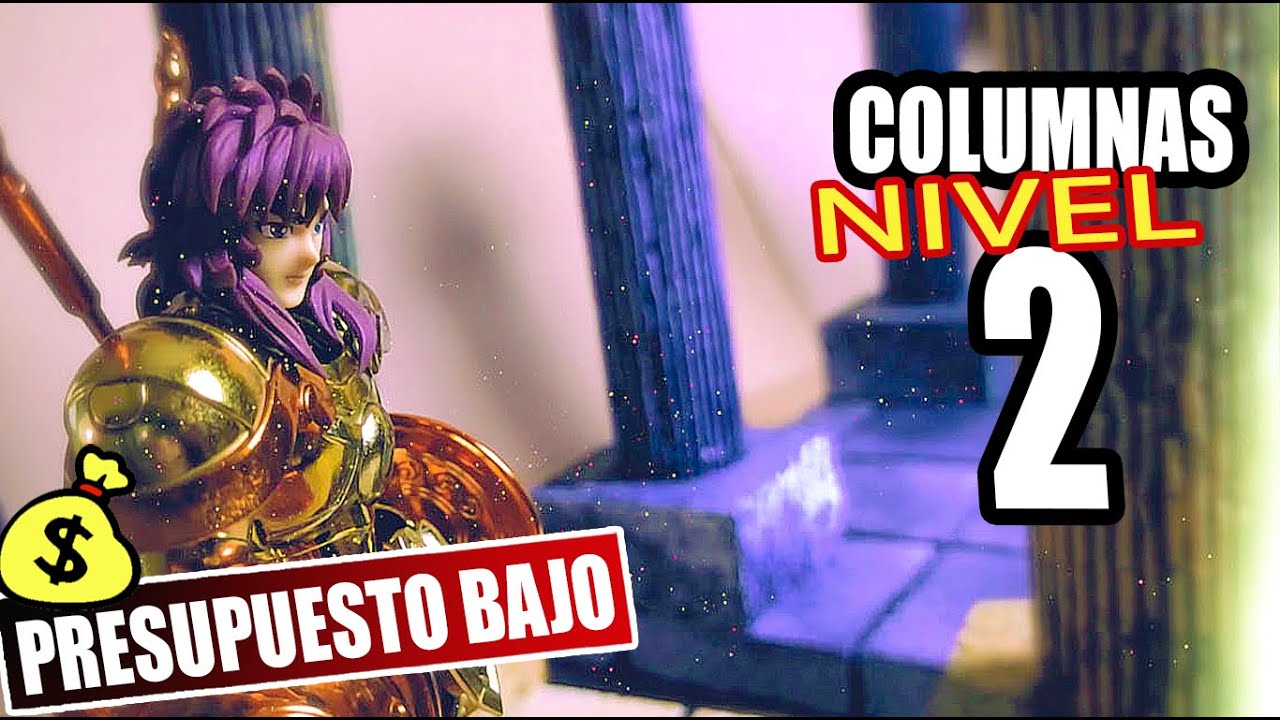 DIY: Fabrica tus propias columnas para tus figuras de Saint Seiya