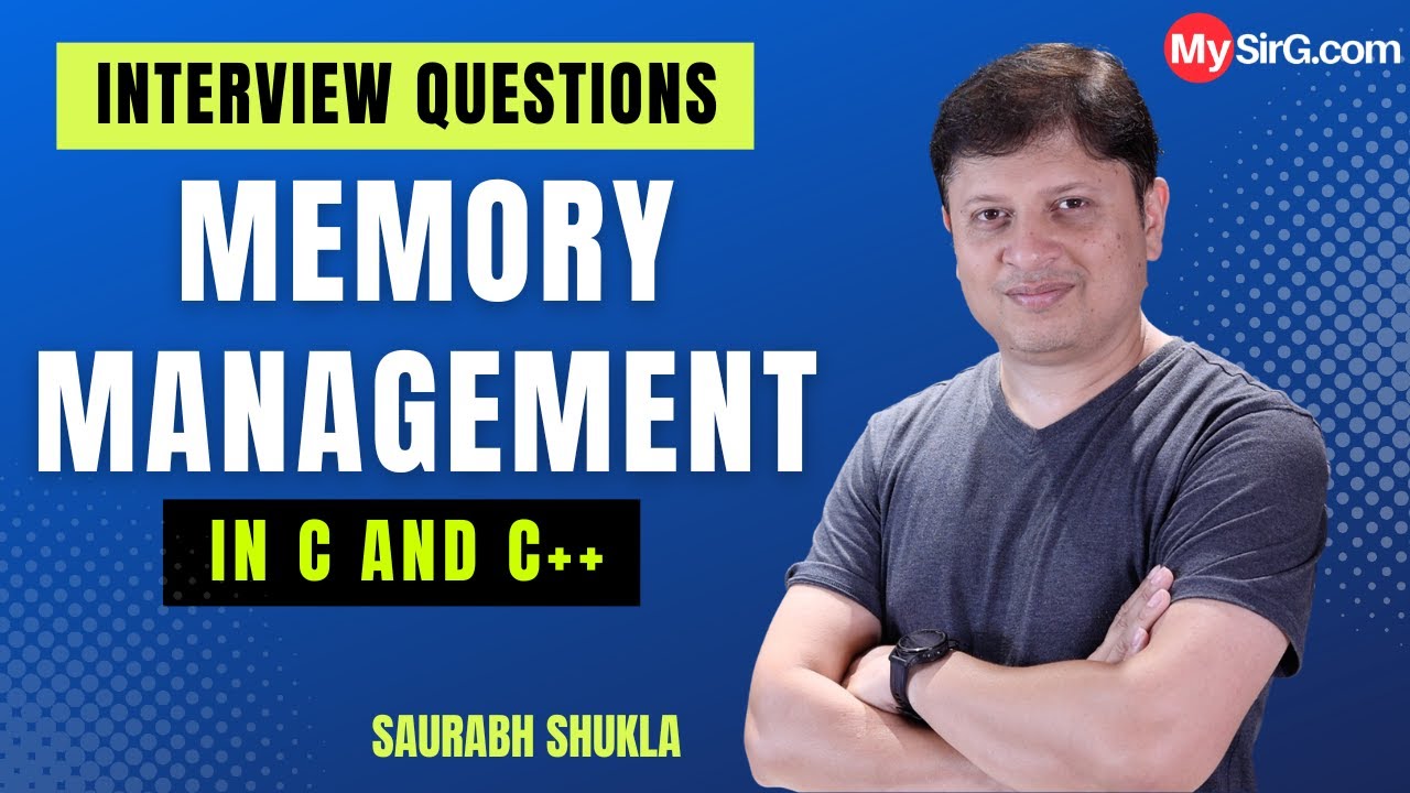 Memory Management in C and C++ in Hindi | Interview Questions