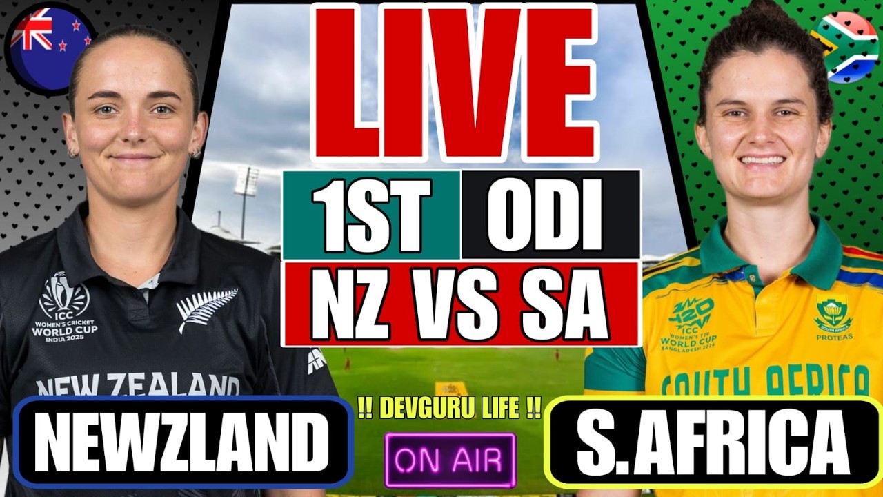 New Zealand Women vs South Africa Women, 1st ODI, South Africa Vs  New Zealand, 2026 - Commentary