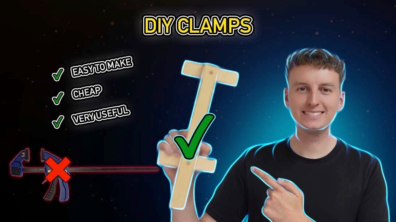 DIY Clamps Made out of Scrap Wood!