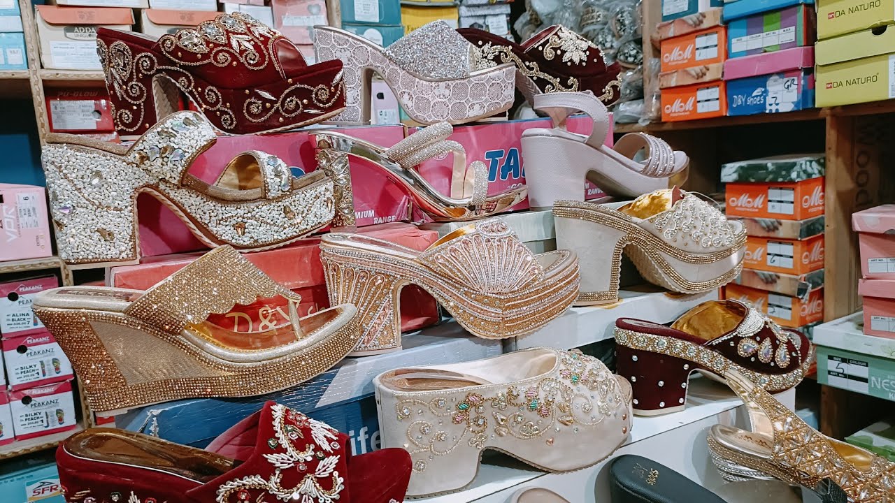 21 new collection footwear best fancy bridal sandal garara sharara best sandal dekhe kuchh nahin JK