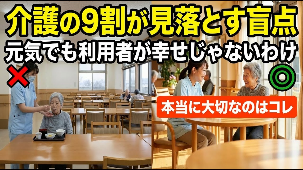 「生活」を支えても「人生」を支えていない。介護のプロが忘れてはいけない、たった一つの視点