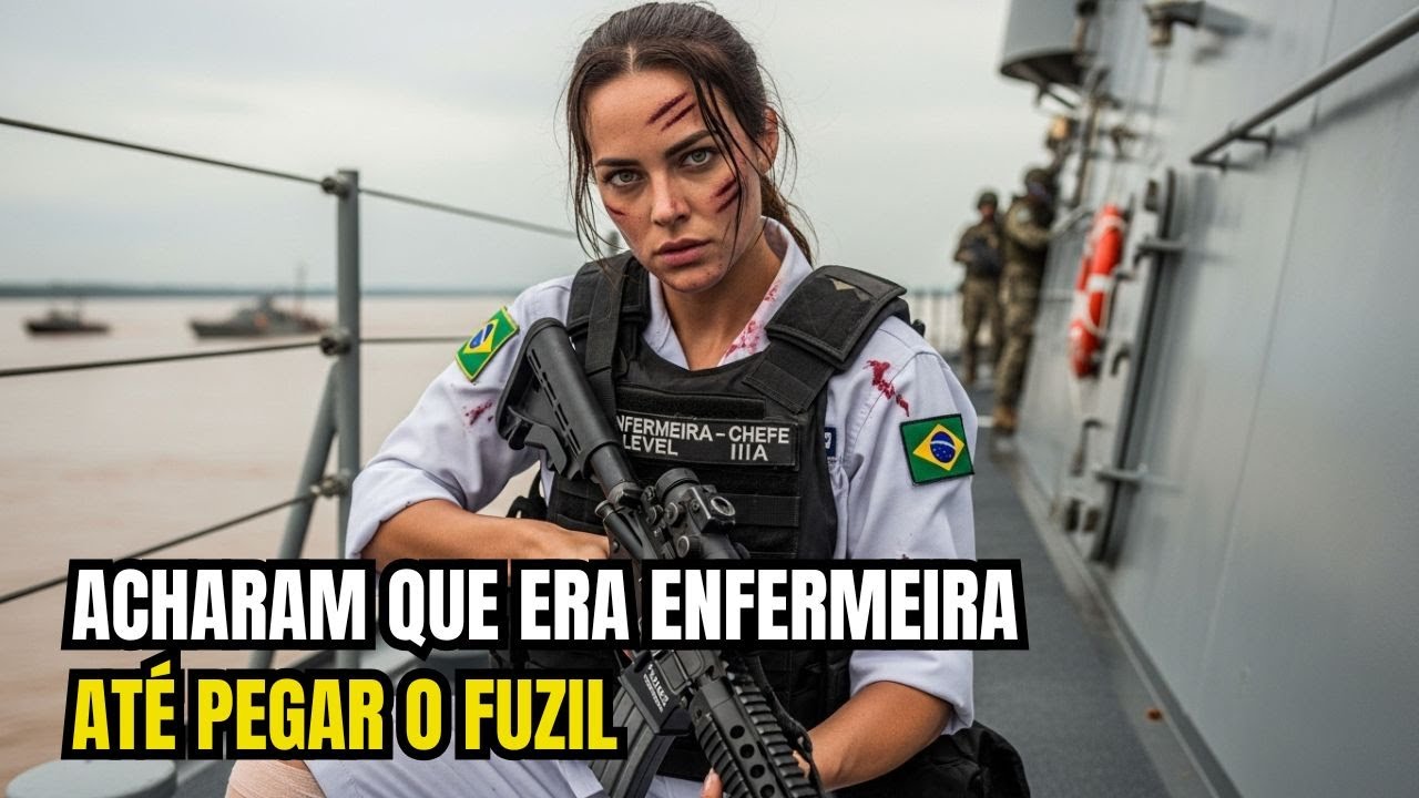 Operador Do GRUMEC Achou Que Era Só Enfermeira… Ela Pegou O Fuzil E Virou A Batalha