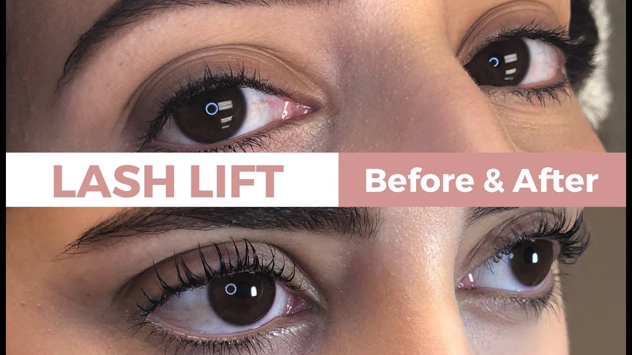 Lash Lift & Tint: Before and After using Elleebana Products
