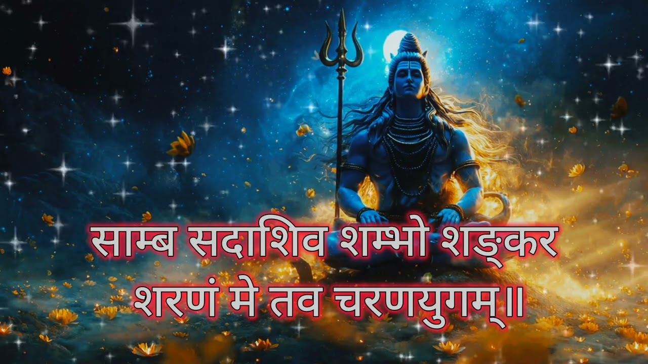 🔱 शिव स्वर्णमाला | शंभो संब सदाशिव | Powerful Shiva Bhajan