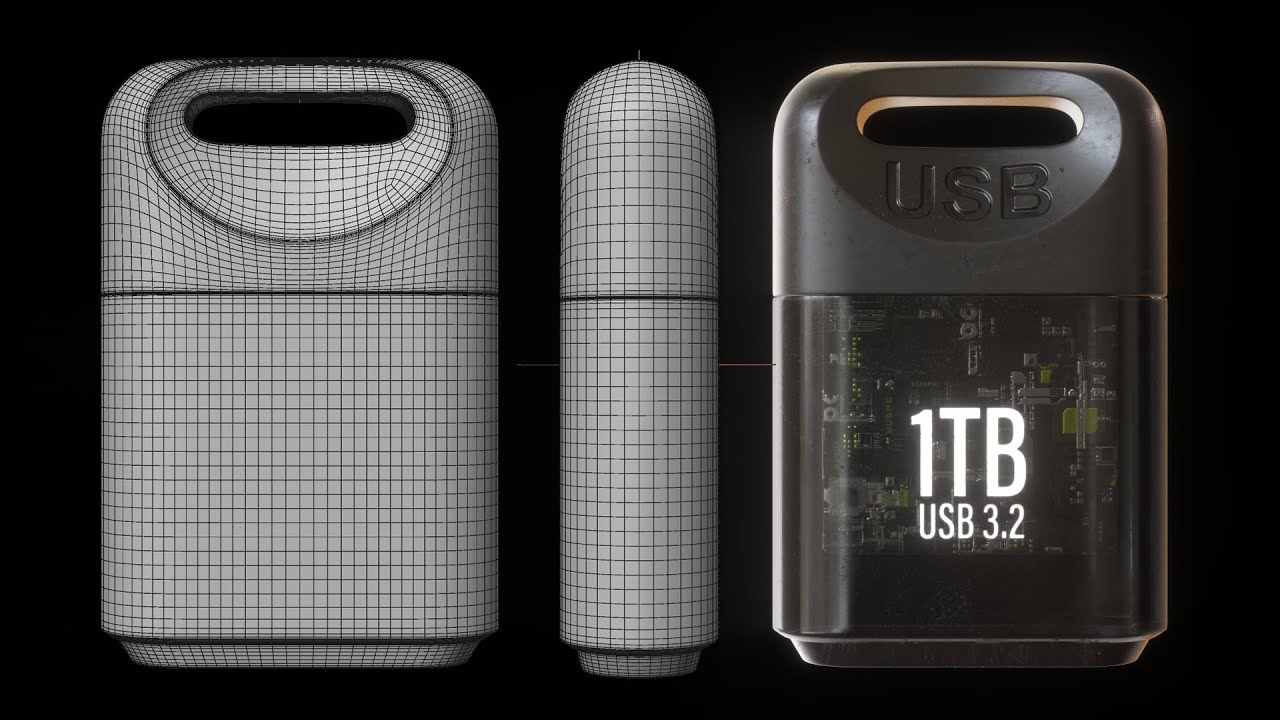 Industrial Design/Product Modeling #37 USB