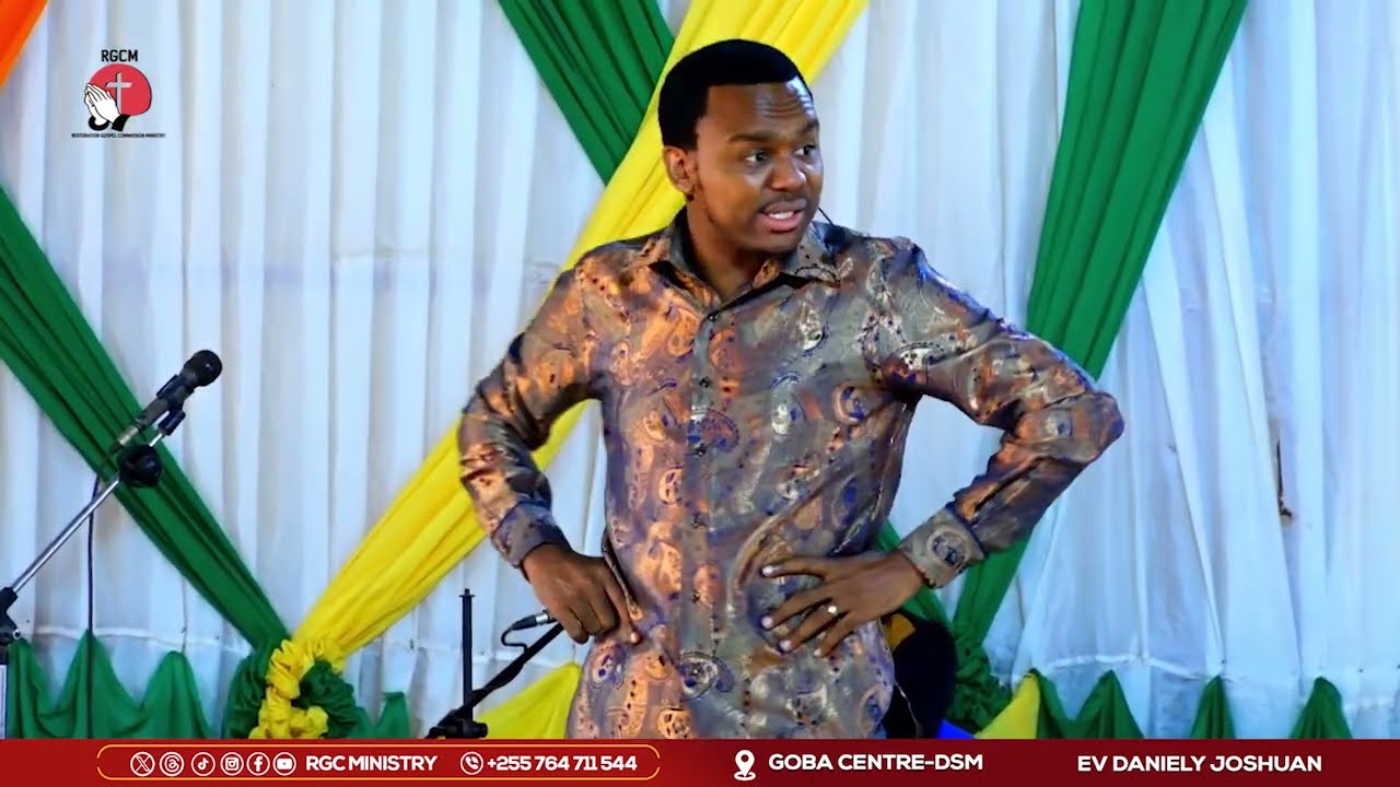 ISHI HIVI BAADA YA KUMPOKEA YESU ILI UWE NA MATOKEO || EV DANIELY JOSHUAN
